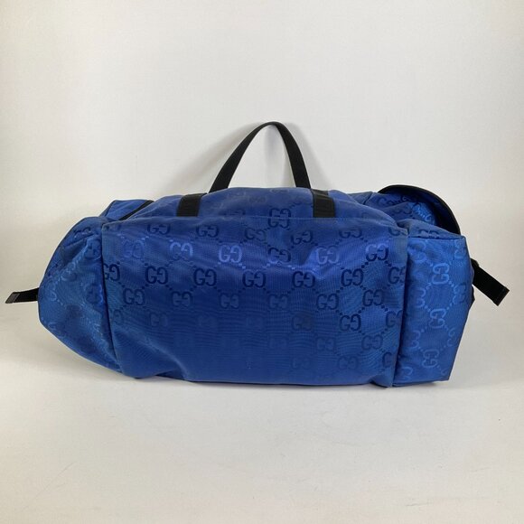 Gucci Off the Grid Duffle Bag GG Monogram Blue - Picture 6 of 16